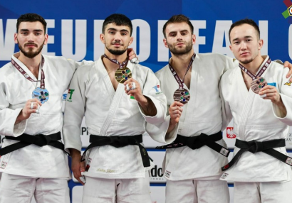 Cüdoçularımız 4 medal qazandı - 2 qızıl, ...