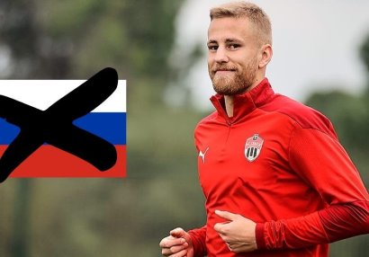 Daha bir futbolçu Rusiya klubunu tərk etdi