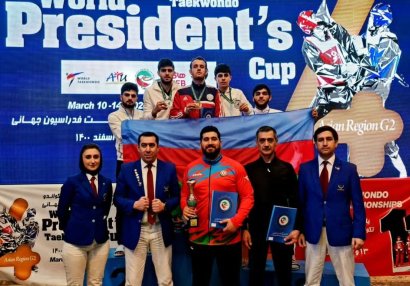 Azərbaycan millisi İrandan 3 medalla qayıdır