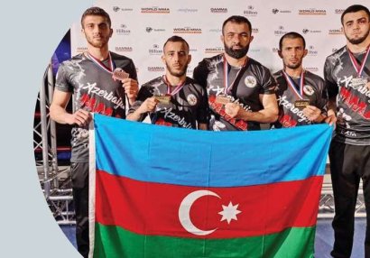DÇ: Azərbaycan idmançıları vətənə 5 medalla döndülər