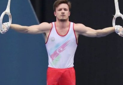Dünya Kuboku: Azərbaycan gimnastı bürünc medal qazandı