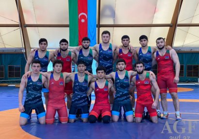 Gənc sərbəst güləşçilərin Türkiyə sınağı