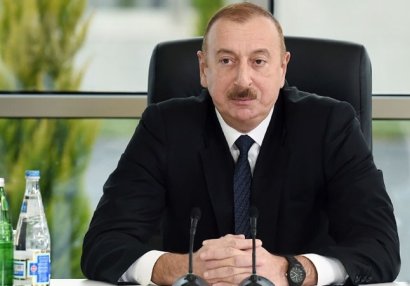 Prezident Azərbaycan millisinin üzvlərini qəbul etdi
