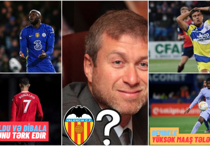 Günün transfer xəbərləri: Lukaku yeni klubu ilə danışıqlar aparır