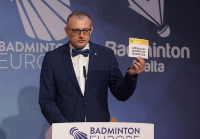 Avropa Badminton Birliyinin növbəti Konqresi Bakıda keçiriləcək