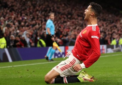 Ronaldu İngiltərə Premyer Liqasında yeni rekord müəyyənləşdirdi