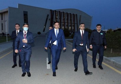 Fərid Qayıbov Abşeron rayonunda səfərdə olub