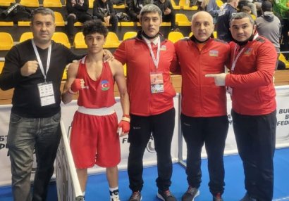 Azərbaycan boksçusu Avropa çempionatının finalında