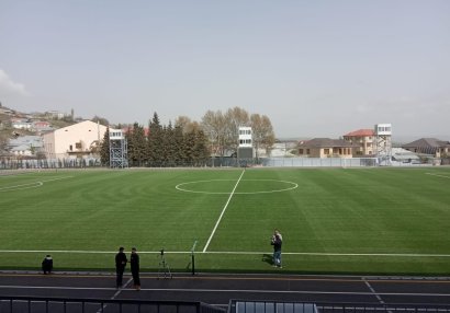 Şamaxı stadionunda tribunaların sayı artırıla bilər