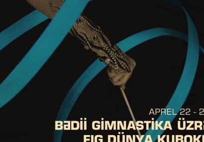 Bakıda bədii gimnastika üzrə Dünya Kuboku start götürür