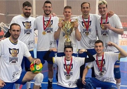 Azərbaycan millisinin voleybolçusu Monteneqro çempionu oldu