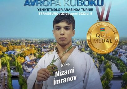 Azərbaycan cüdoçularından Fransada 7 medal