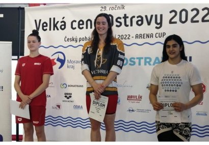 Azərbaycan üzgüçüsü beynəlxalq turnirdə bürünc medal qazandı