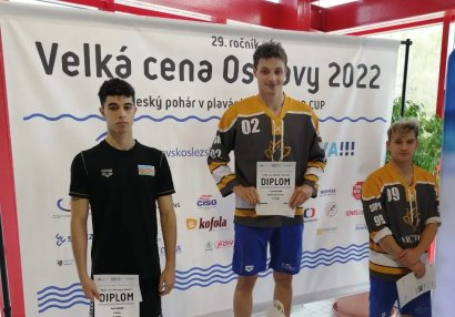 Azərbaycan üzgüçülərindən Çexiyada daha iki medal