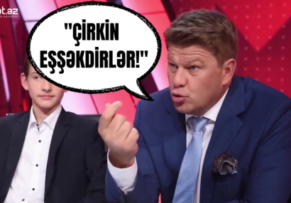 Rus aparıcı UEFA-nı təhqir etdi