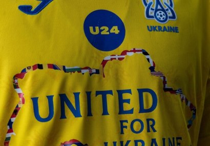 Ukrayna yığmasından unikal forma - FOTOLAR