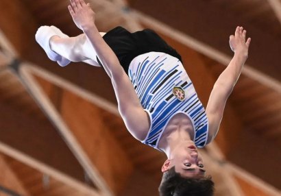 Azərbaycan gimnastı İtaliyada qızıl medal qazandı