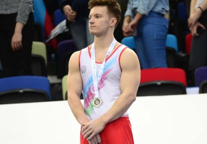 Azərbaycan gimnastı Dünya Kubokunda qızıl medal qazandı