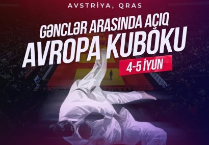 Avropa Kubokuna 14 cüdoçu ilə