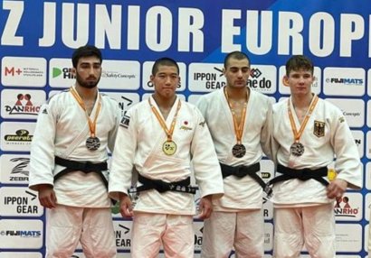 Azərbaycan cüdoçusu Avstriyada gümüş medal qazandı