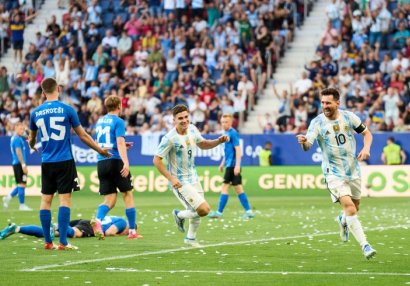 Argentinadan darmadağın, Messidən penta-trik