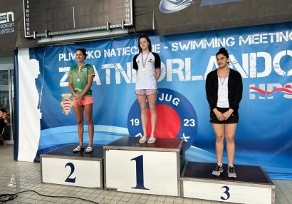 Azərbaycan üzgüçüləri Xorvatiyada 27 medal qazandı