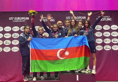 Millimiz Avropa çempionatını bir dəst medalla başa vurdu
