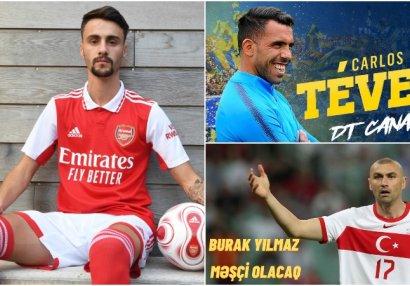 Günün transfer xəbərləri: Teves Argentinada, Burak Niderlandda