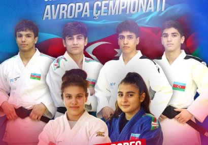 AÇ: Cüdoçularımızdan 4 medal