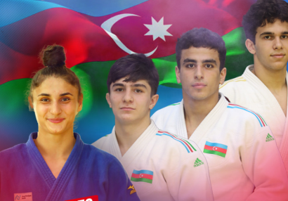 AÇ: Azərbaycan cüdoçularından daha 4 medal