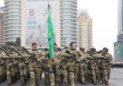 Azərbaycan Silahlı Qüvvələrinin yaranmasından 104 il ötür