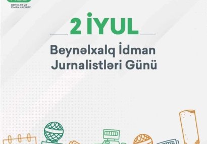 Bu gün Beynəlxalq İdman Jurnalistləri Günüdür