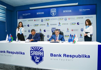 “Sabah” yeni sponsorla müqavilə bağladı