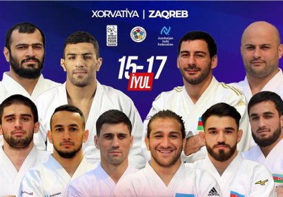 Cüdo yığmamız Qran Prini 3 medalla başa vurdu