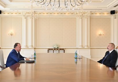 İlham Əliyev Beynəlxalq Cüdo Federasiyasının prezidentini qəbul etdi