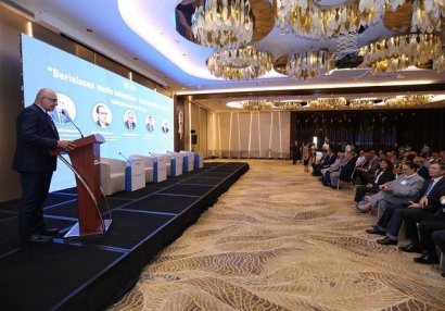 Media islahatları mövzusunda konfrans keçirildi - FOTOLAR