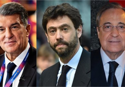Президенты «Реала», «Барселоны» и «Ювентуса» пообедали в США.