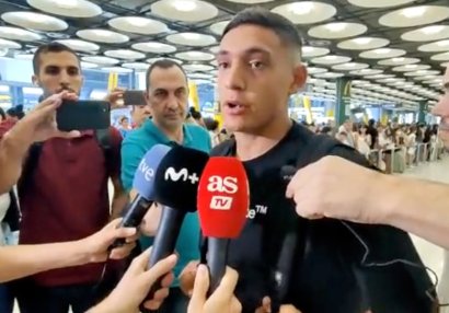 Molina Madridə gəldi