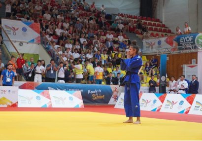 EYOF: Azərbaycan ilk qızıl medalını qazandı