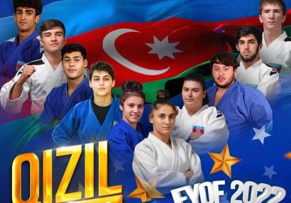 EYOF: Azərbaycan millisi qızıl medal qazandı
