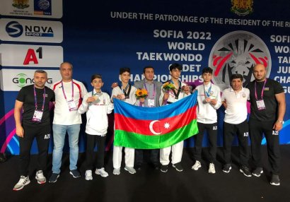 Azərbaycan dünya çempionatını 4 medalla tamamladı