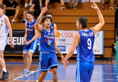 Азербайджан стал третьим на юношеском ЕВРО по баскетболу