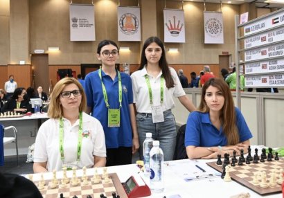 Şahmat Olimpiadası: Millimiz İsrailə də şans vermədi