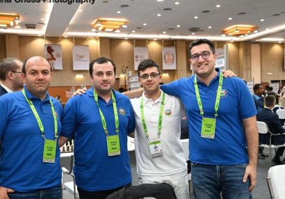 Şahmat Olimpiadası: Azərbaycan yığması Türkiyə ilə 