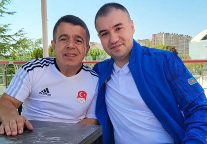 Türkiyəli üçqat olimpiya çempionu Sabirabada gələcək