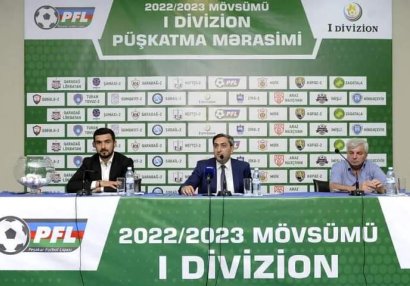 I Divizionun püşkü atıldı