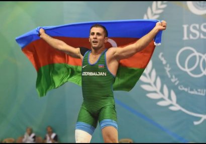 İslamiada: Azərbaycan güləşçilərindən daha bir qızıl medal