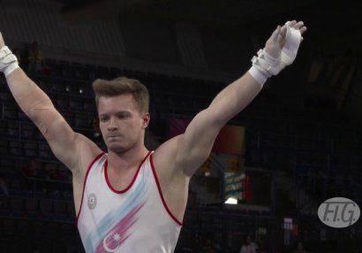 Azərbaycanın idman gimnastı AÇ-nin finalında