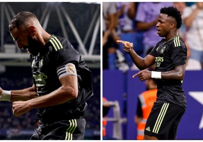 Vinisius və Benzema \