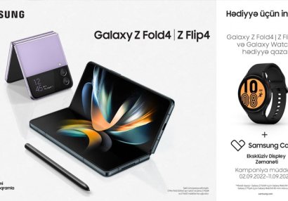 Samsung-un yeni devaysları üçün satışlar başladı: 9 sentyabra qədər hədiyyələr ilə
